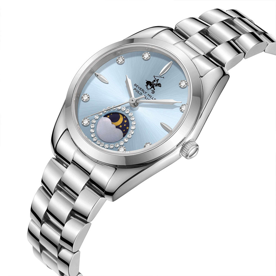 Часы Beverly Hills Polo Club BP3833X.300 — кварцевые, металл сталь