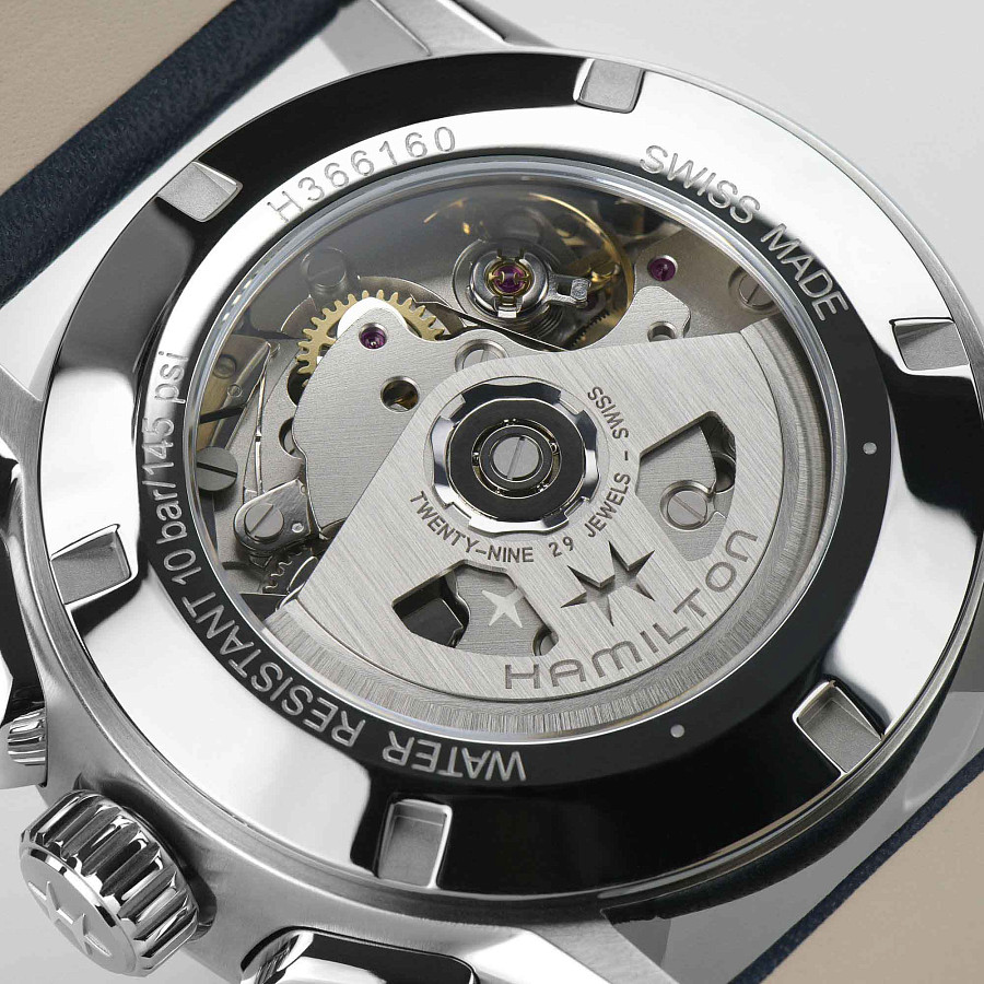 Часы Hamilton Jazzmaster Performer Auto Chrono H36616640 — артикул H36616640