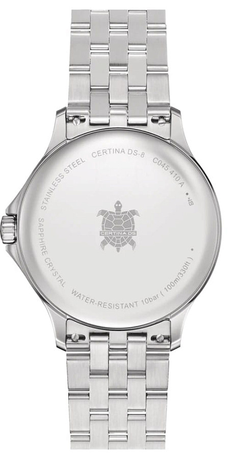 Часы Certina DS-8 Gent C045.410.11.011.00 — кварцевые, металл сталь