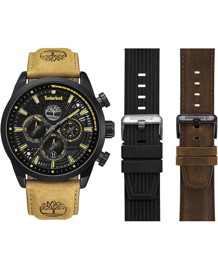 Часы Timberland Henniker II TDWGQ00949X0 — мужские, черный
