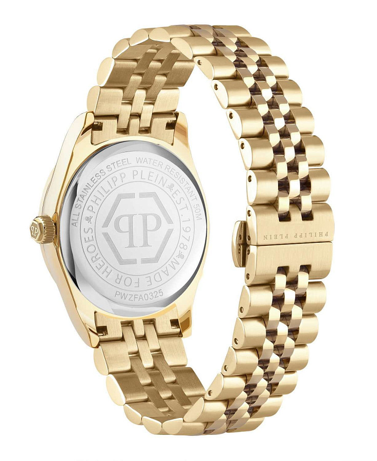 Часы Philipp Plein Plein Icon Chain PWZFA0325 — кварцевые, сталь металл