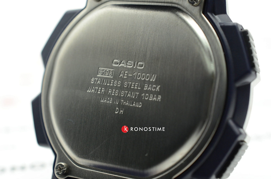 Часы Casio Collection AE-1000W-2AVDF (AE-1000W-2A) — Япония, кварцевые