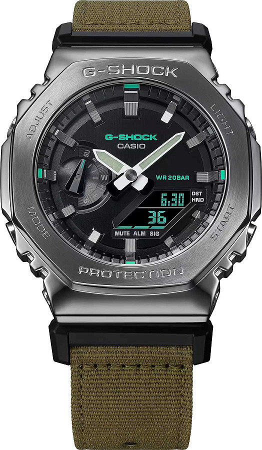 Часы Casio G-Shock GM-2100CB-3ADR (GM-2100CB-3AER) — Япония, электронные