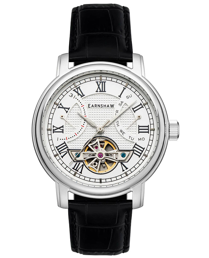 Часы Earnshaw Longcase ES-8169-04 — мужские, белый