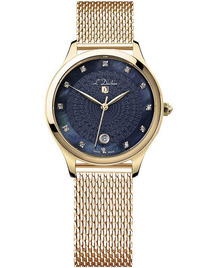 Часы L'Duchen Grace D 791.23.37 M — женские, синий