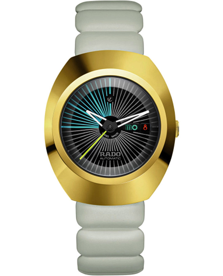 Часы Rado DiaStar Original X Tej Chauhan Special Edition R12165155 — мужские, желтый