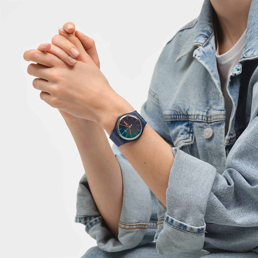 Часы Swatch New Gent Biosourced SO29N708 — артикул SO29N708