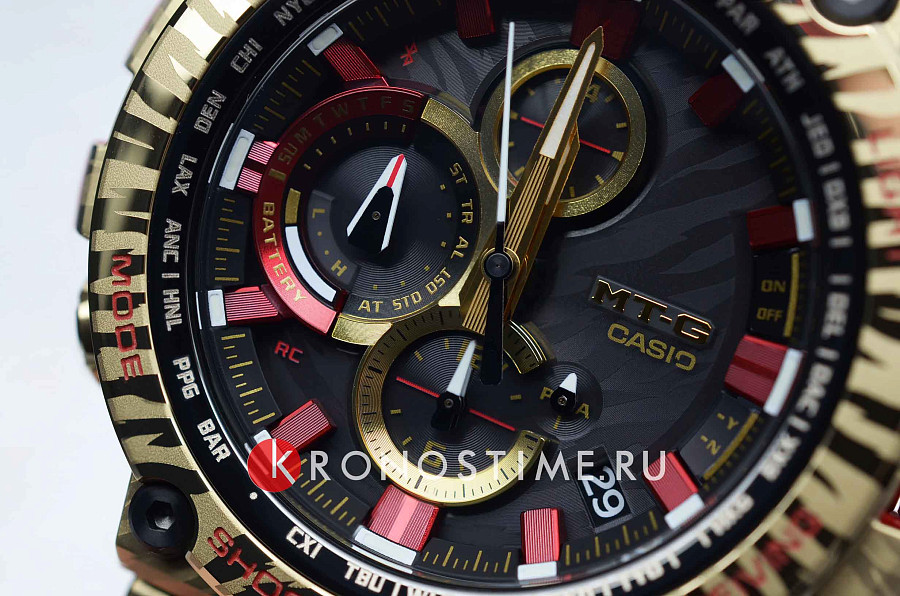 Часы Casio G-Shock Premium MTG-B1000CX-4A — мужские, полимер