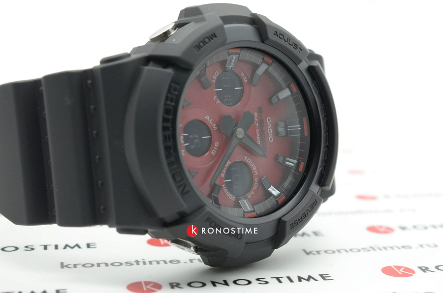 Часы Casio G-Shock GAW-100AR-1A — электронные, пластик