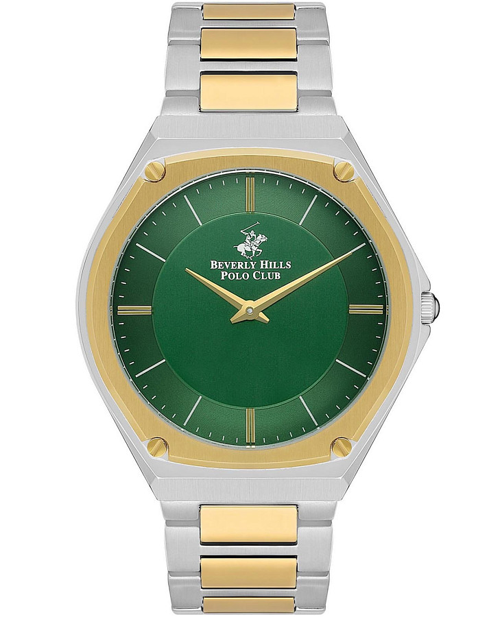 Часы Beverly Hills Polo Club BP3545X.270 — мужские, зеленый