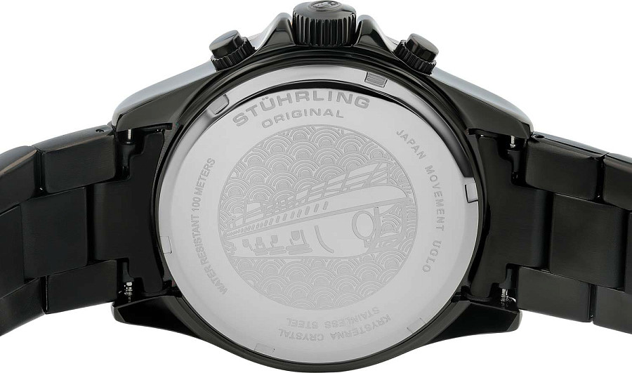 Часы Stuhrling Monaco 3960.8 — сталь металл, США