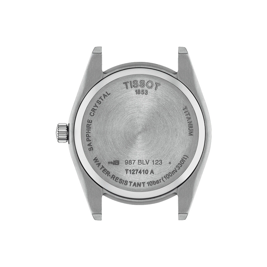 Часы Tissot Gentleman Titanium T127.410.44.041.00 — титановый, мужские