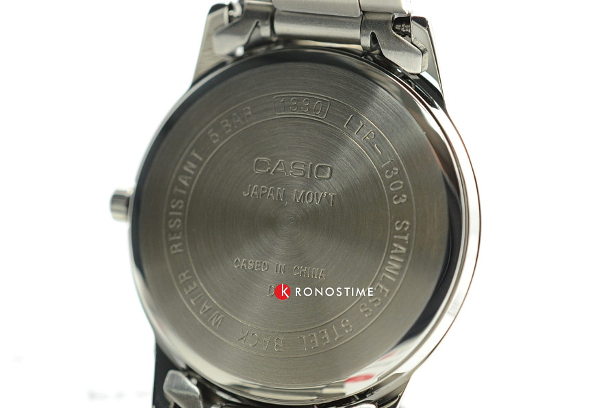 Часы Casio Collection LTP-1303D-4AVDF (LTP-1303D-4A) — розовый, сталь металл