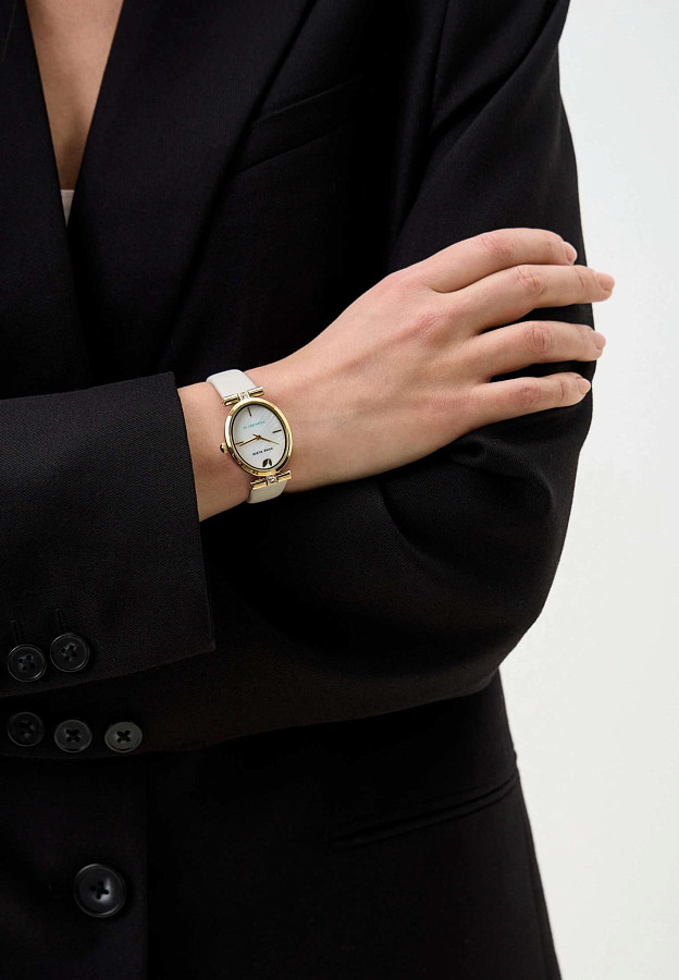 Часы Anne Klein 5154MPIV — кварцевые, металл сталь