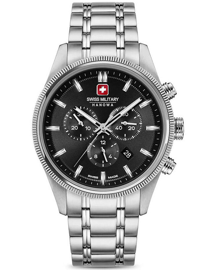 Часы Swiss Military Hanowa Air Man SMWGI0003102 — мужские, черный