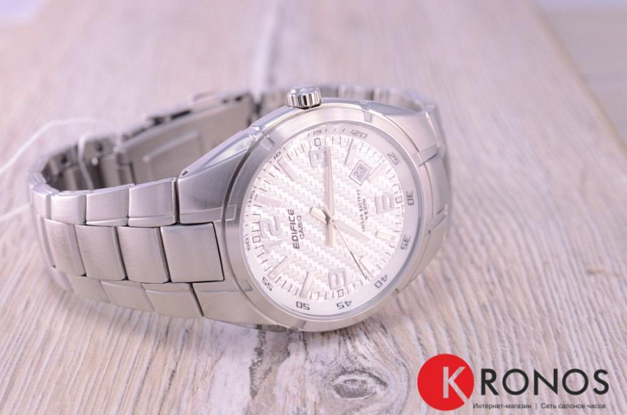 Часы Casio Edifice EF-125D-7A — кварцевые, металл сталь
