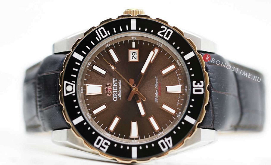 Часы Orient Diving Sports Automatic AC09002T — механические, металл сталь