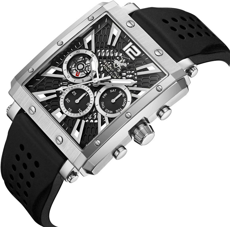 Часы Beverly Hills Polo Club BP3661X.351 — каучук, мужские