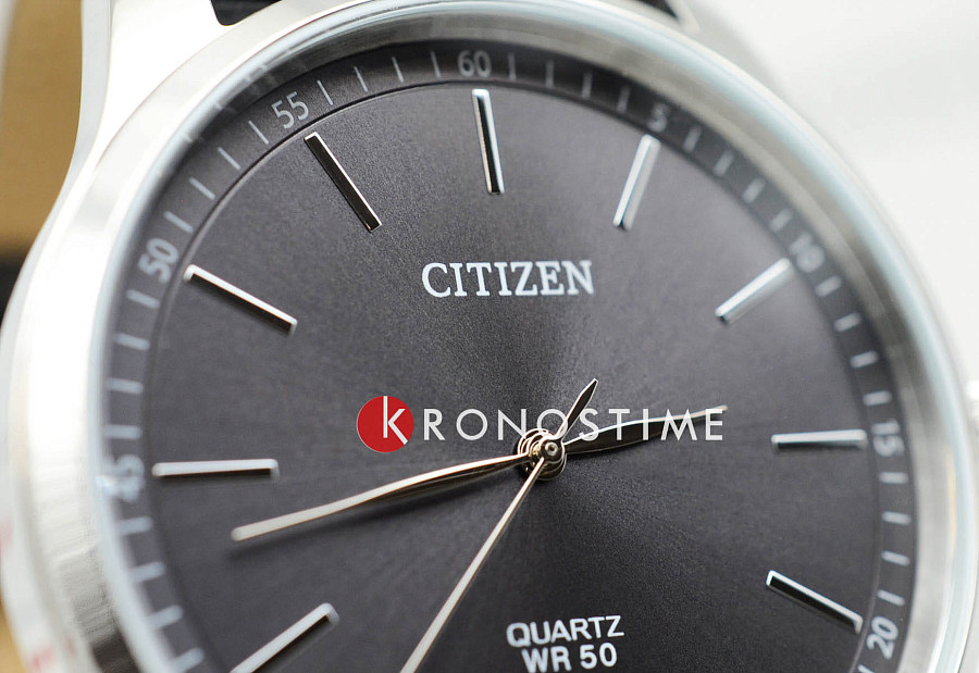 Часы Citizen Quartz BH5001-05H — кожаный, мужские