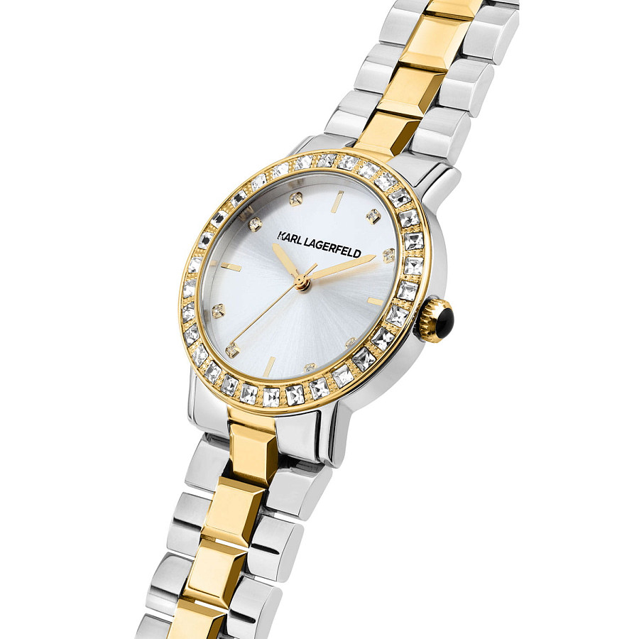 Часы Karl Lagerfeld Crystals R0553100509 — металл сталь, США