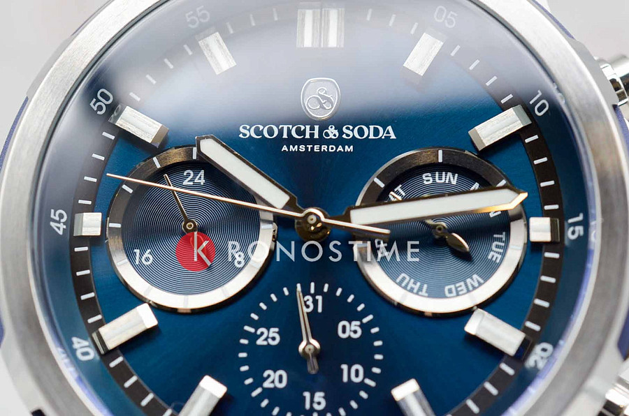 Часы Scotch&Soda SSM.113B — нержавеющая сталь, мужские