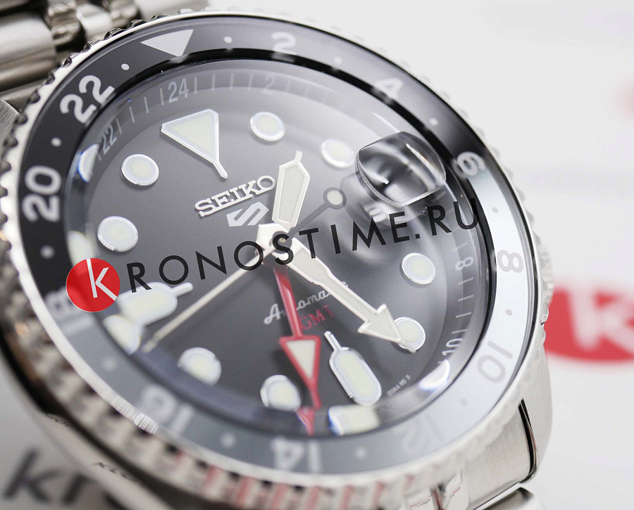 Часы Seiko 5 Sports SSK001K1 — нержавеющая сталь, мужские