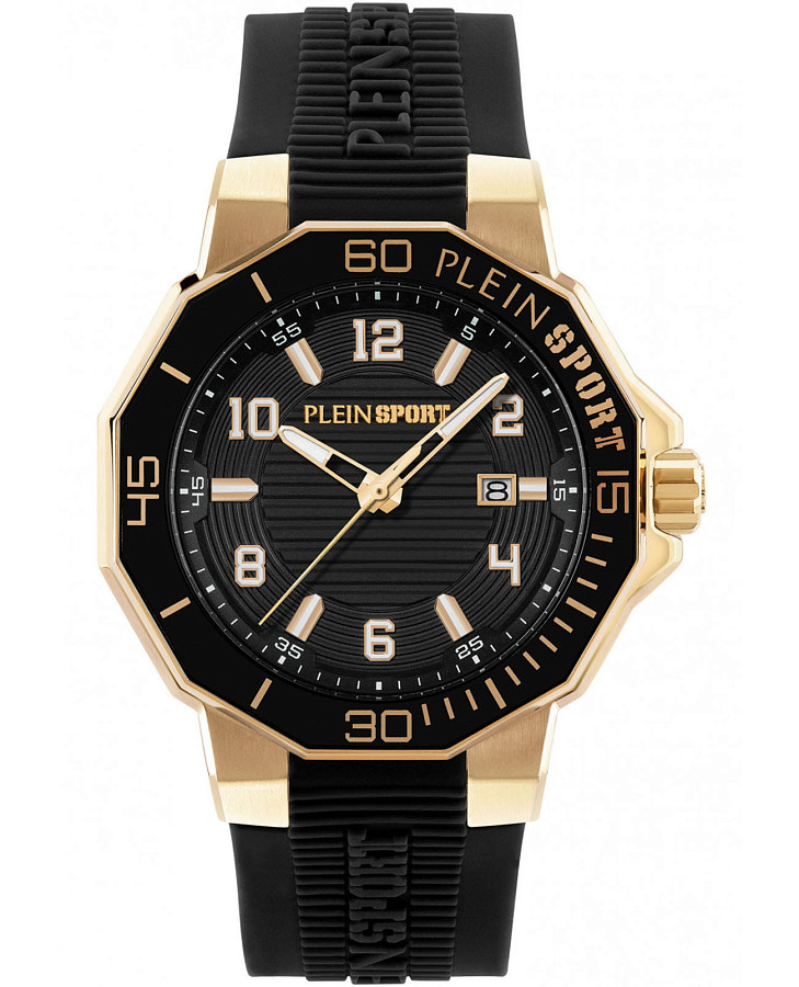 Часы Plein Sport Titan 3H PSUGA0326 — мужские, черный
