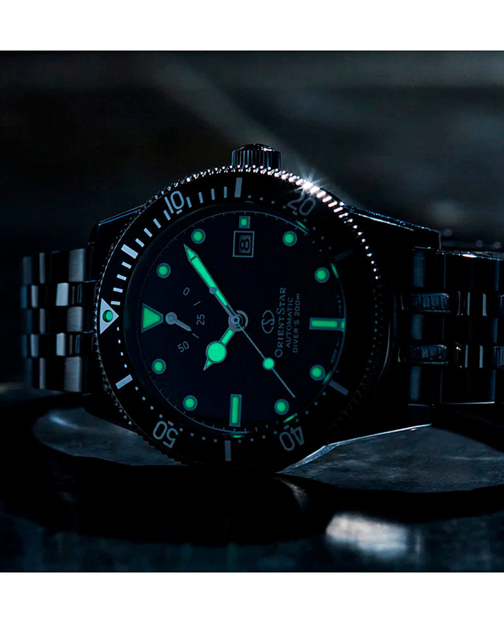 Часы Orient Star RE-AU0601B (RK-AU0601B) — мужские, нержавеющая сталь