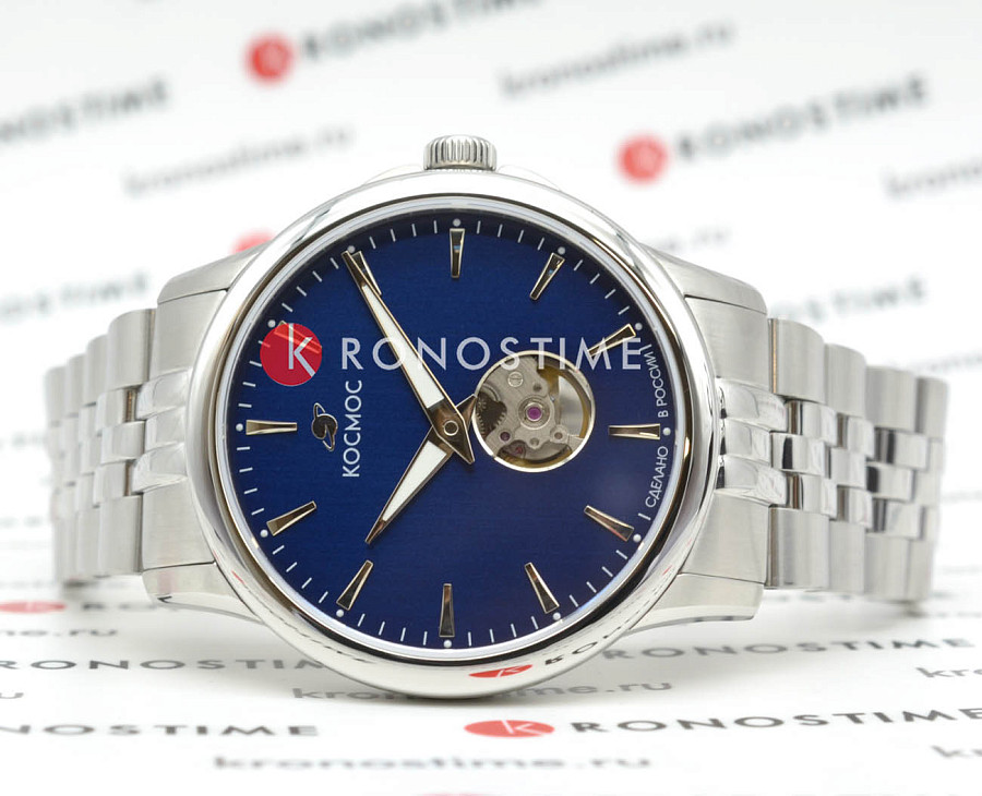 Часы Космос Телескоп K 304.10.36 — механические, сталь металл