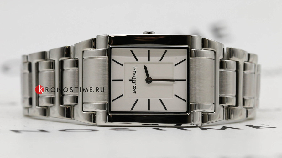 Часы Jacques Lemans Florence 1-2157A — кварцевые, металл сталь