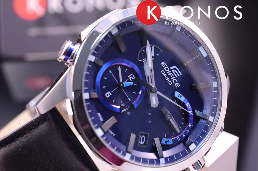 Часы Casio Edifice EQB-700L-2A — Япония, автокварц (кинетик)