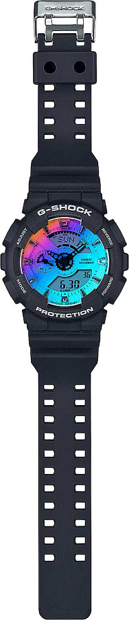 Часы Casio G-Shock GA-110SR-1A — мужские, черный