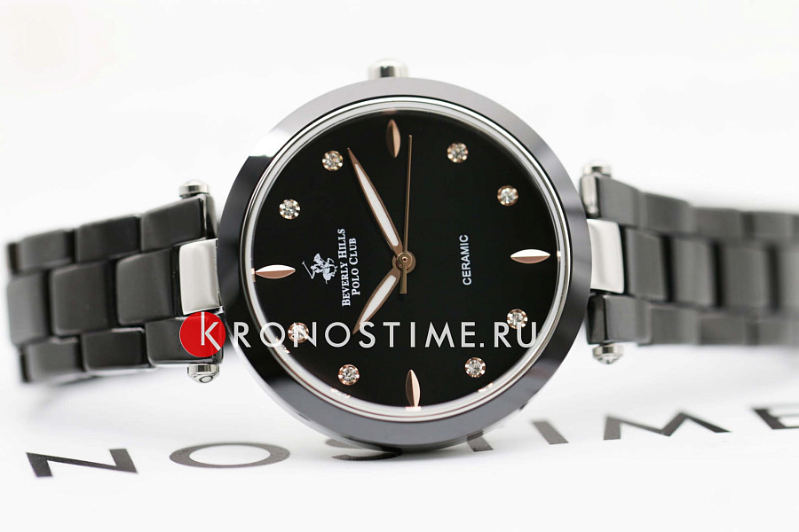 Часы Beverly Hills Polo Club BP3102X.350 — кварцевые, сталь керамика металл
