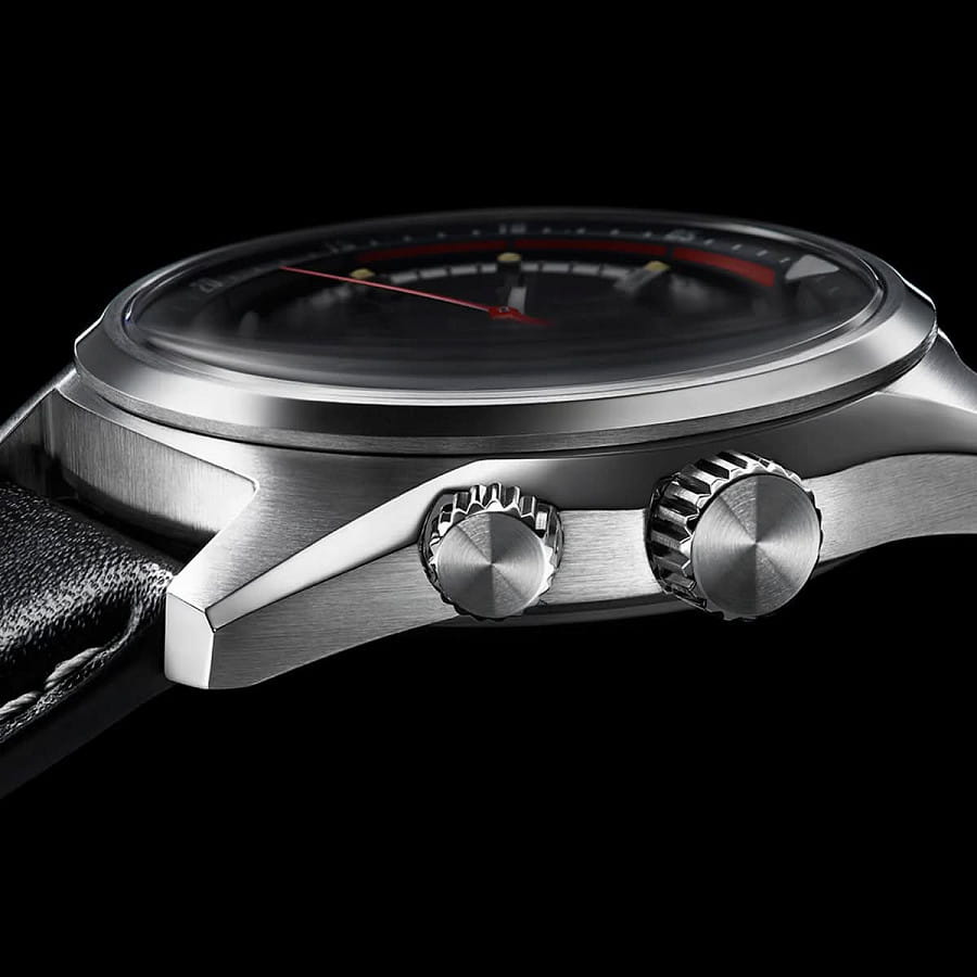 Часы Seiko Prospex Speedtimer SPB517J1 — мужские, кожаный