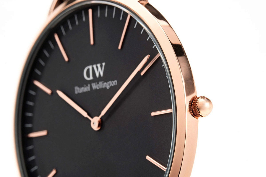 Часы Daniel Wellington Classic Black St Mawes DW00100124 — кожаный, мужские