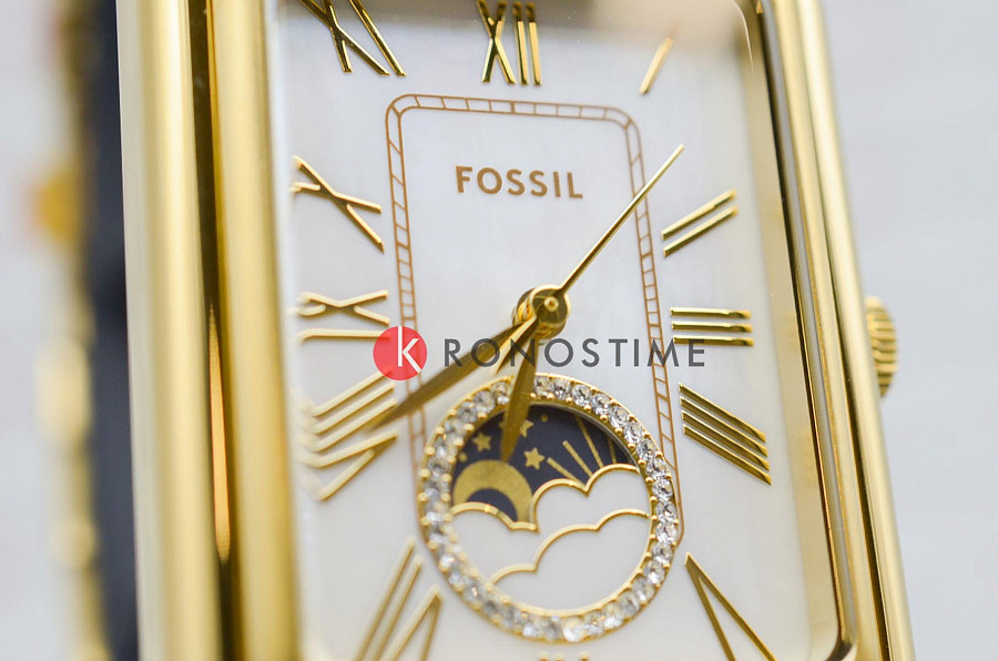 Часы Fossil Raquel ES5398 — нержавеющая сталь с ip-покрытием, женские