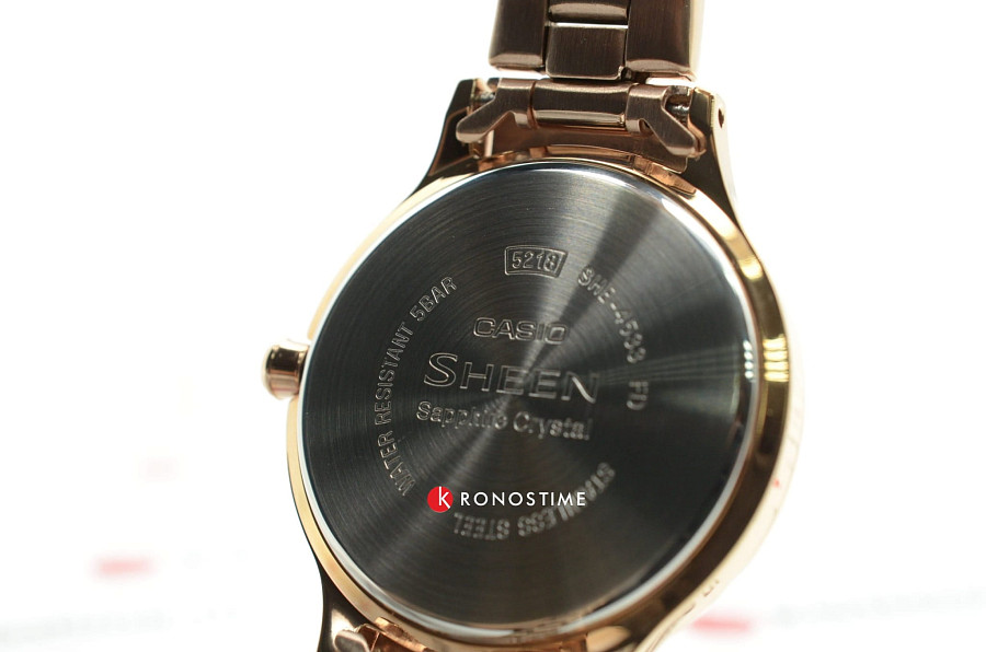 Часы Casio Sheen SHE-4533PG-4AUER — женские, золотистый