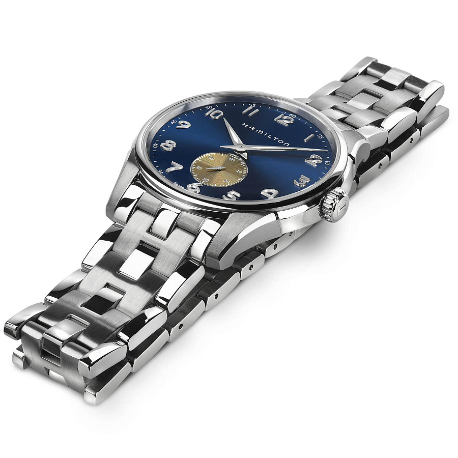 Часы Hamilton Jazzmaster Thinline Small Second Quartz H38411140 — кварцевые, сталь