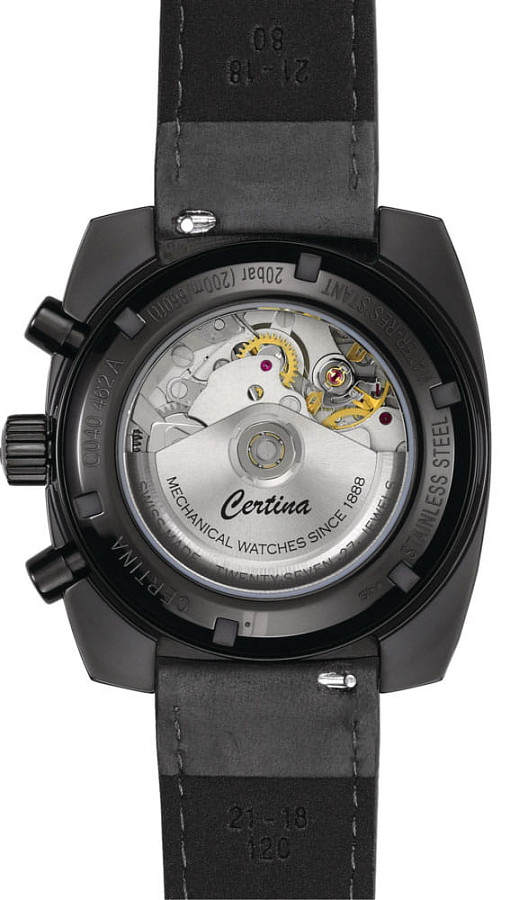 Часы Certina DS Chronograph Automatic C040.462.36.041.00 — механические, сталь металл