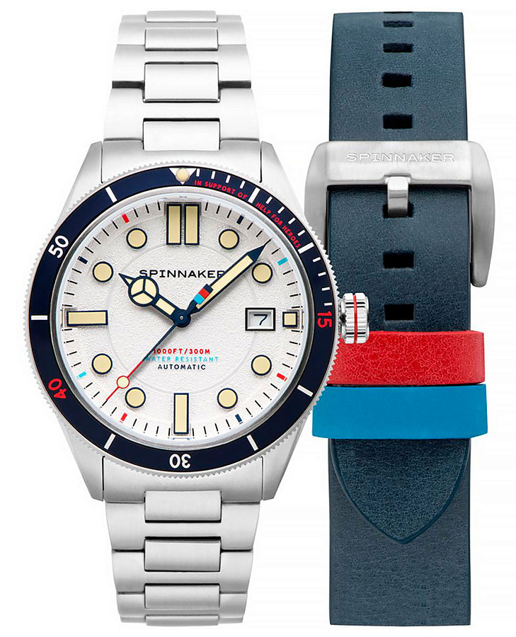 Часы Spinnaker Cahill SP-5096-66-HH — мужские, белый