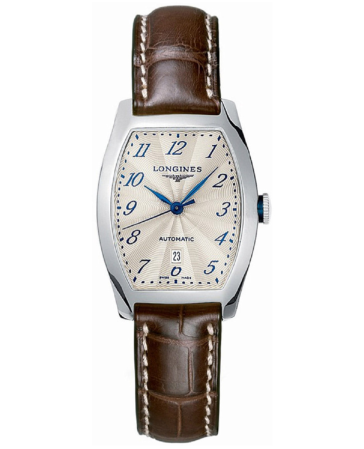 Часы Longines Evidenza L2.142.4.73.4 — женские, бежевый