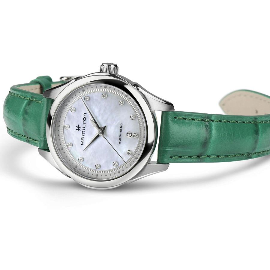 Часы Hamilton Jazzmaster Lady Auto H32275890 — кожаный, женские