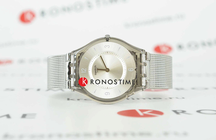 Часы Swatch Skin Classic Biosourced SS08M100M — кварцевые, пластик