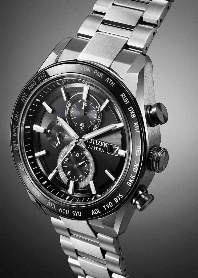 Часы Citizen Attesa AT8295-56E — титан, Япония
