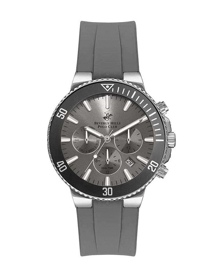 Часы Beverly Hills Polo Club BP3248X.356 — мужские, серый