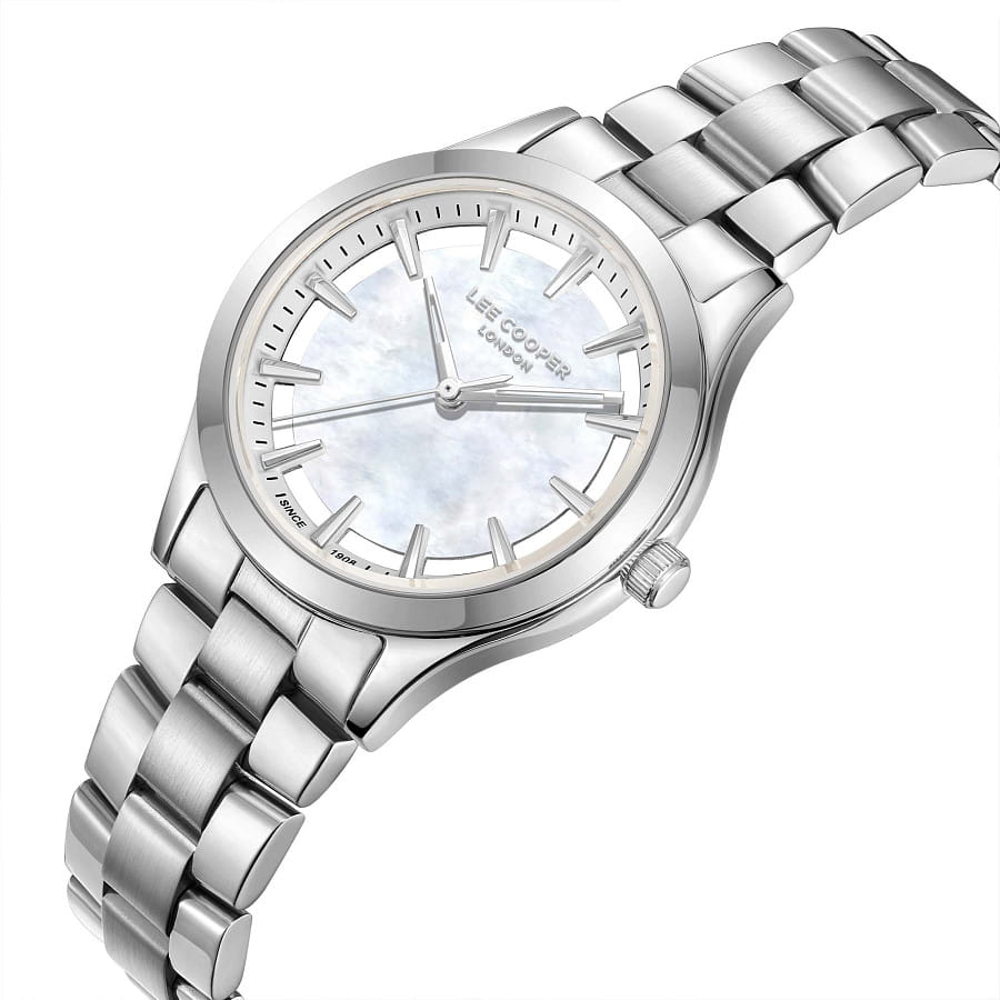 Часы Lee Cooper LC08147.320 — кварцевые, металл суперметалл