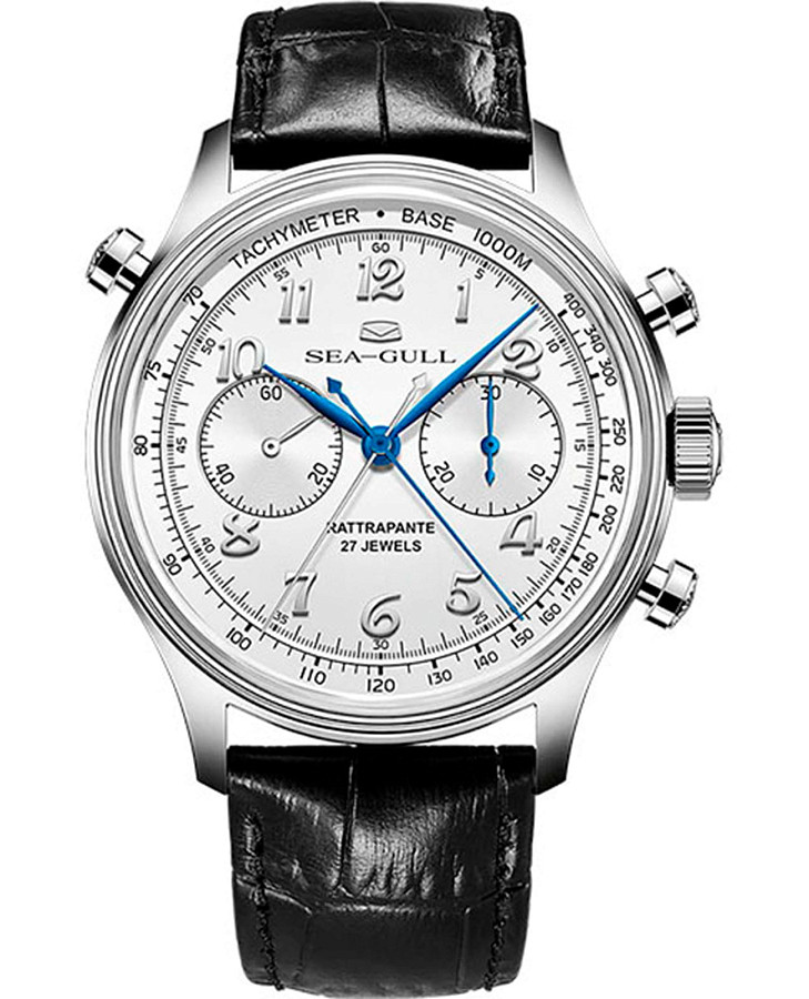 Часы Seagull Rattrapante 418.13.1077 — мужские, белый