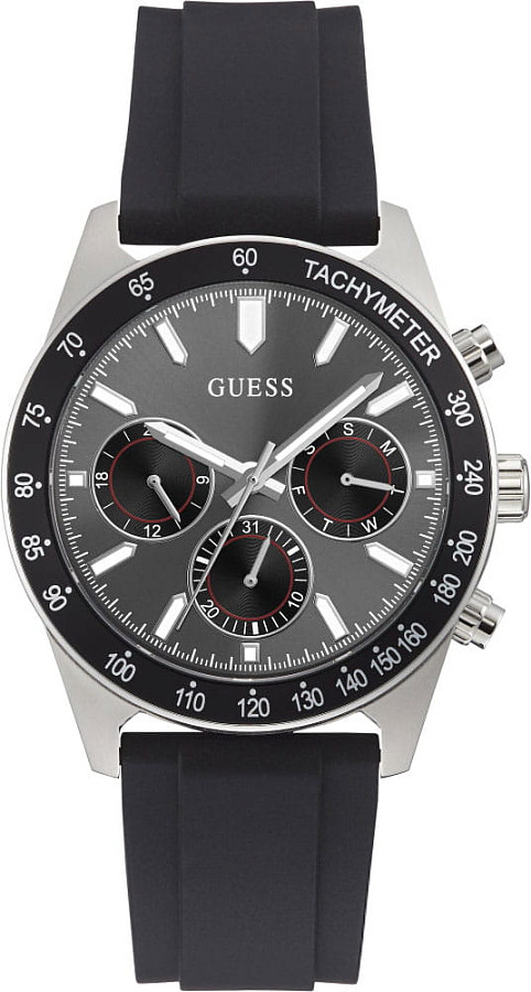 Часы Guess Sport Steel GW0332G1 — мужские, черный