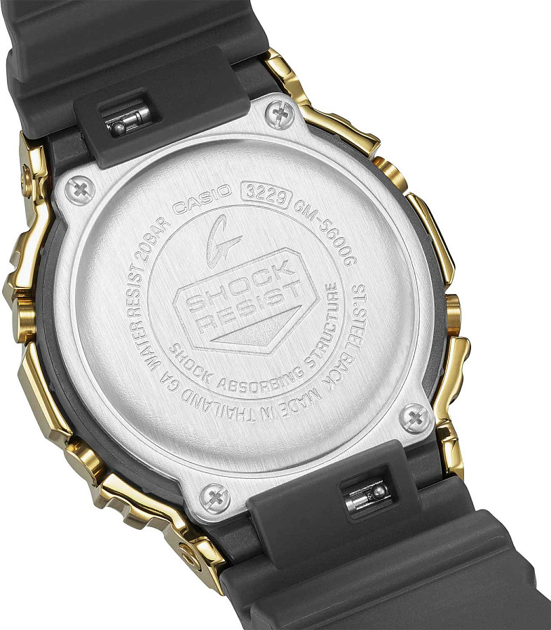 Часы Casio G-Shock GM-5600G-9DR (GM-5600G-9) — пластик металл сталь, Япония
