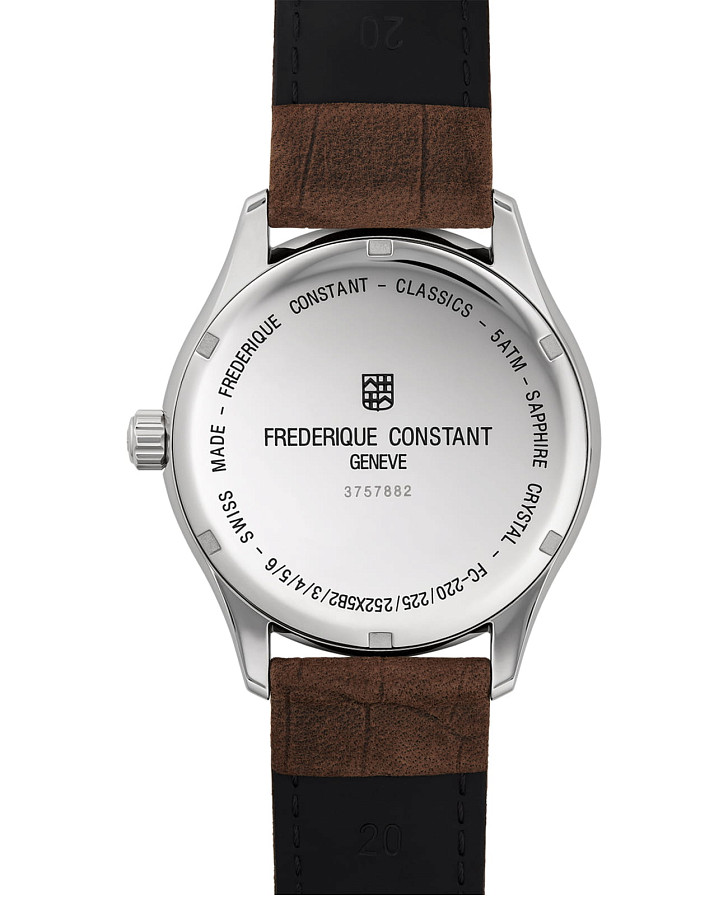 Часы Frederique Constant Classics Quartz FC-220DGS5B6 — сталь металл, Швейцария